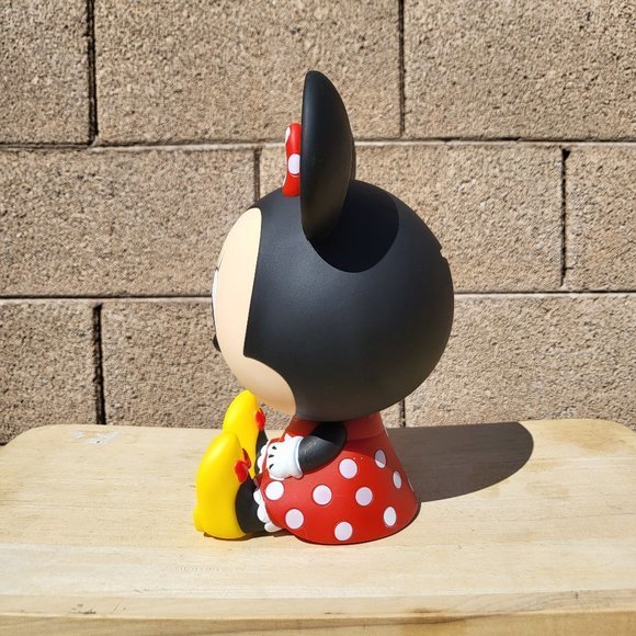 Disney Baby Minnie Mouse Sitting PVC Figural Coin Bank 8" - Picture 3 of 5